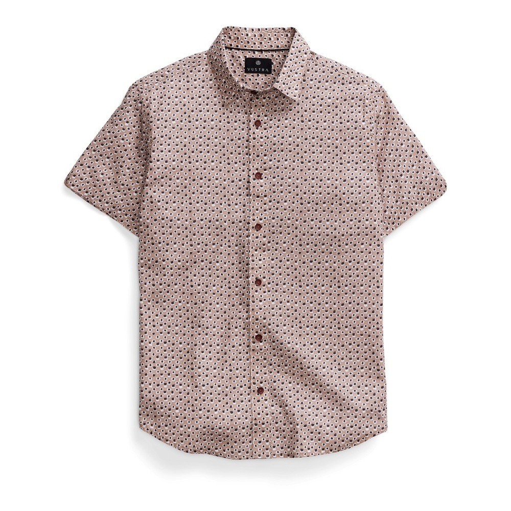 Custard Jasper Navy Quad Shirt - Size L